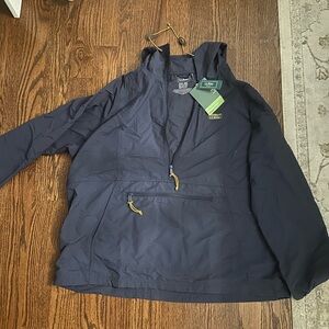 L.L. Bean Outdoor Halfzip Jacket / Navy / XXXL / NWT